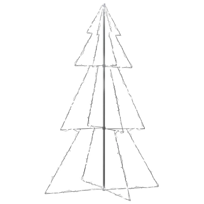 Brad Crăciun conic 240 LED-uri, 118x180 cm, interior & exterior - WALTI WALTI
