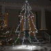 Brad Crăciun conic 240 LED-uri, 118x180 cm, interior & exterior - WALTI WALTI