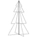 Brad Crăciun conic 240 LED-uri, 118x180 cm, interior & exterior - WALTI WALTI