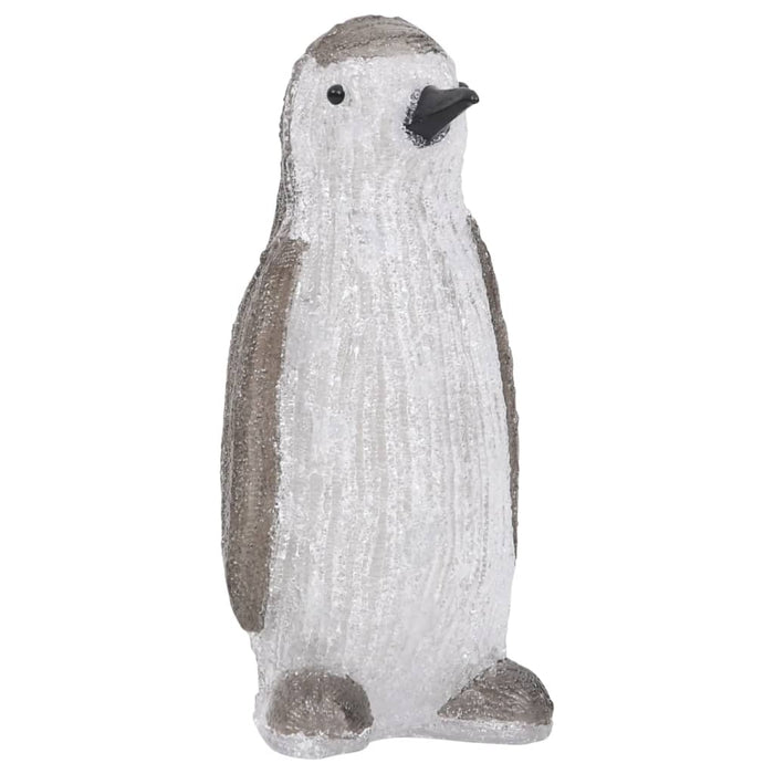 Figurină pinguin de Crăciun cu LED 30cm acril interior/exterior - WALTI WALTI