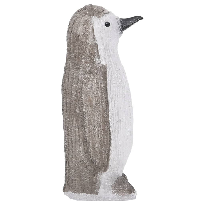 Figurină pinguin de Crăciun cu LED 30cm acril interior/exterior - WALTI WALTI