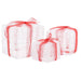Cutii cadou de Crăciun decorative, 3 buc., multicolor, acril - WALTI WALTI