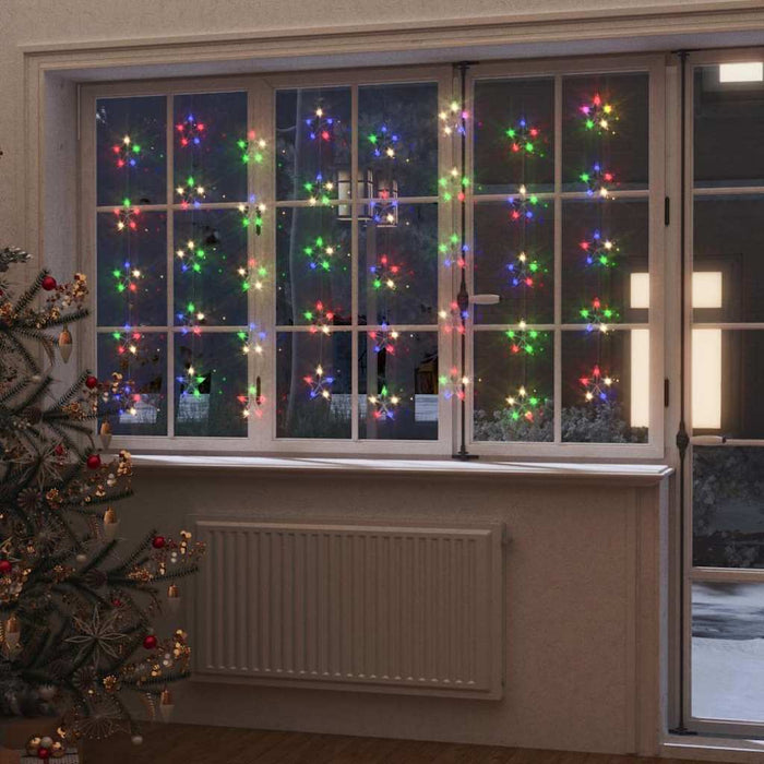 Instalație lumini tip perdea stele 200 LED multicolor 8 funcții - WALTI WALTI