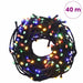 Instalație de lumini cu 400 LED-uri, multicolor, 40 m, 8 efecte - WALTI WALTI