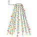 Instalație brad de Crăciun cu 150 LED-uri colorate 150 cm - WALTI WALTI