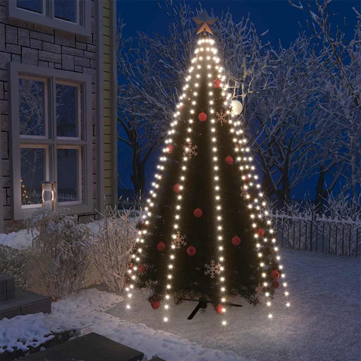 Instalație brad de Crăciun cu 300 LED-uri, alb rece, 300 cm - WALTI WALTI