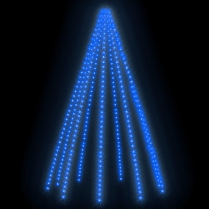 Instalație brad de Crăciun cu 400 LED-uri, albastru, 400 cm - WALTI WALTI