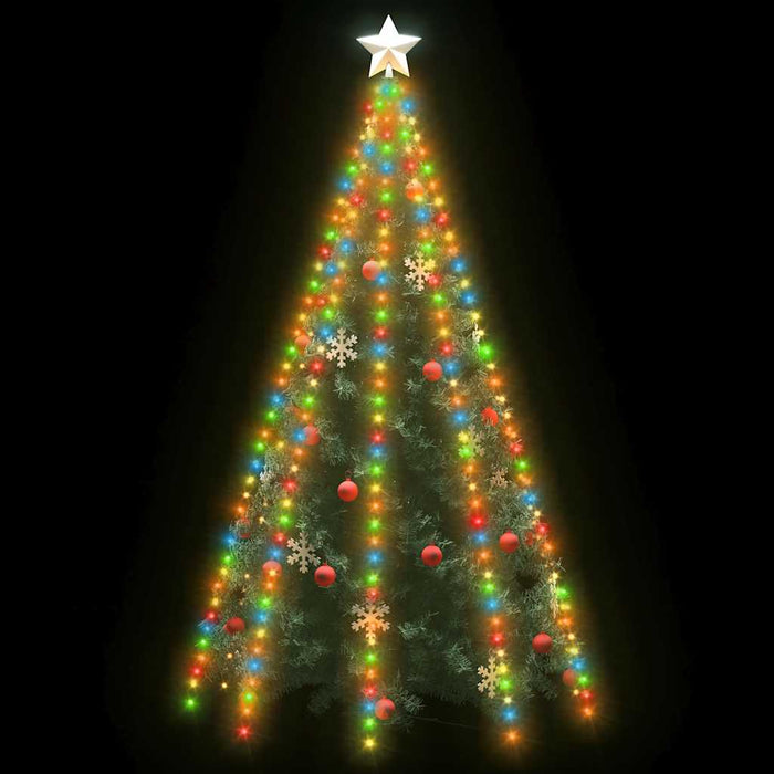 Instalație brad de Crăciun cu 400 LED-uri multicolor 400 cm - WALTI WALTI