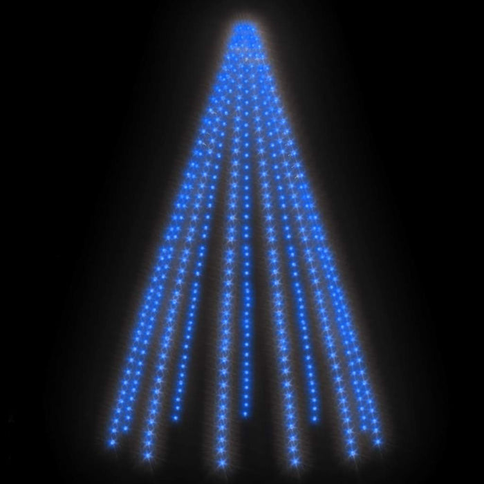 Instalație brad 500 LED-uri albastru 500 cm interior/exterior - WALTI WALTI