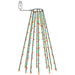 Instalație brad 500 LED-uri multicolor 500 cm interior/exterior - WALTI WALTI