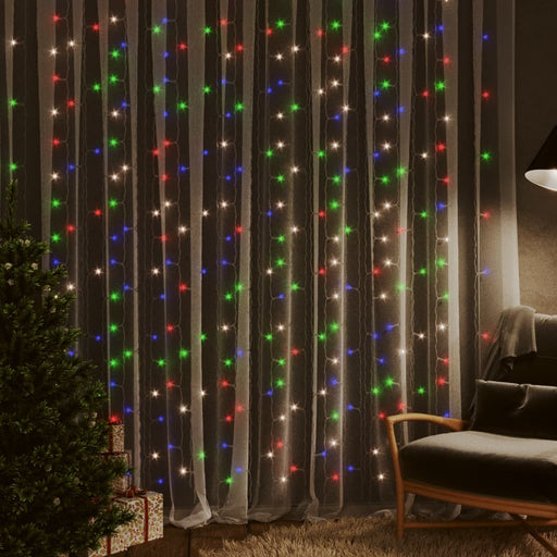 Instalație lumini tip perdea 300 LED multicolor 3x3 m 8 funcții - WALTI WALTI