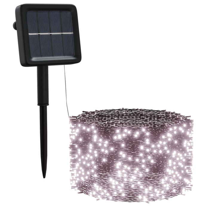 Instalație solară lumini 5x200 LED alb cald interior/exterior - WALTI WALTI