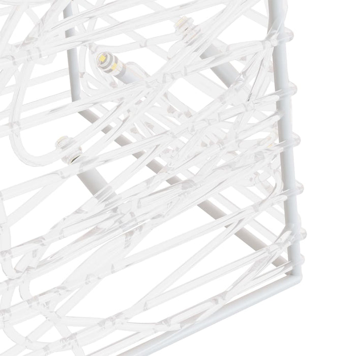 Set conuri decorative cu LED-uri, alb rece, 60/90/120 cm, acril - WALTI WALTI