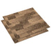 Carpetă pentru podea 20 pcs Maro 50 x 50 cm PP - WALTI WALTI