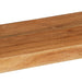 Set rafturi de perete cub, 3 piese, lemn masiv acacia - WALTI WALTI