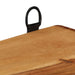 Set rafturi de perete cub, 3 piese, lemn masiv acacia - WALTI WALTI