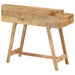 Birou, 100x45x90 cm, lemn de mango nefinisat - WALTI WALTI