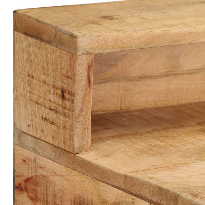 Birou, 100x45x90 cm, lemn de mango nefinisat - WALTI WALTI
