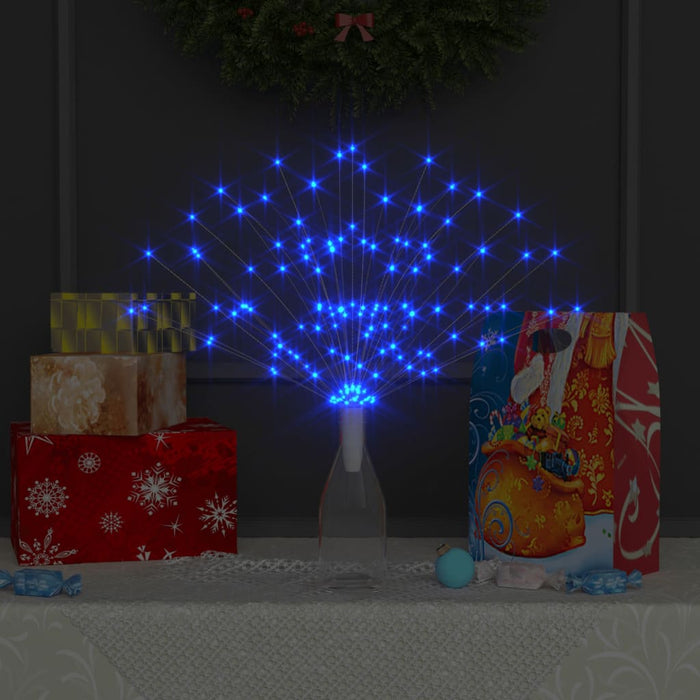 Lampă cu artificii de Crăciun, 140 LED-uri, albastru, 20 cm - WALTI WALTI
