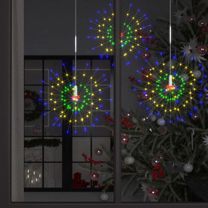 Lampă cu artificii de Crăciun, 140 LED-uri, multicolor, 20 cm - WALTI WALTI