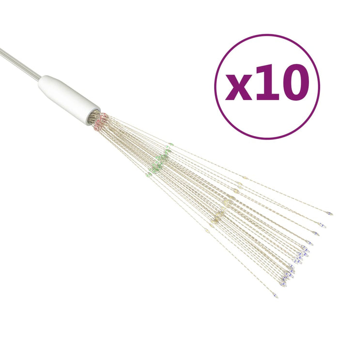 Lămpi cu artificii de Crăciun 10 buc. 1400 LED multicolor 20 cm - WALTI WALTI