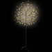 Pom de Crăciun, 120 LED-uri alb cald, flori de cireș, 150 cm - WALTI WALTI