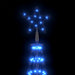 Decorațiune brad Crăciun conic 752 LED-uri albastru 160x500 cm - WALTI WALTI