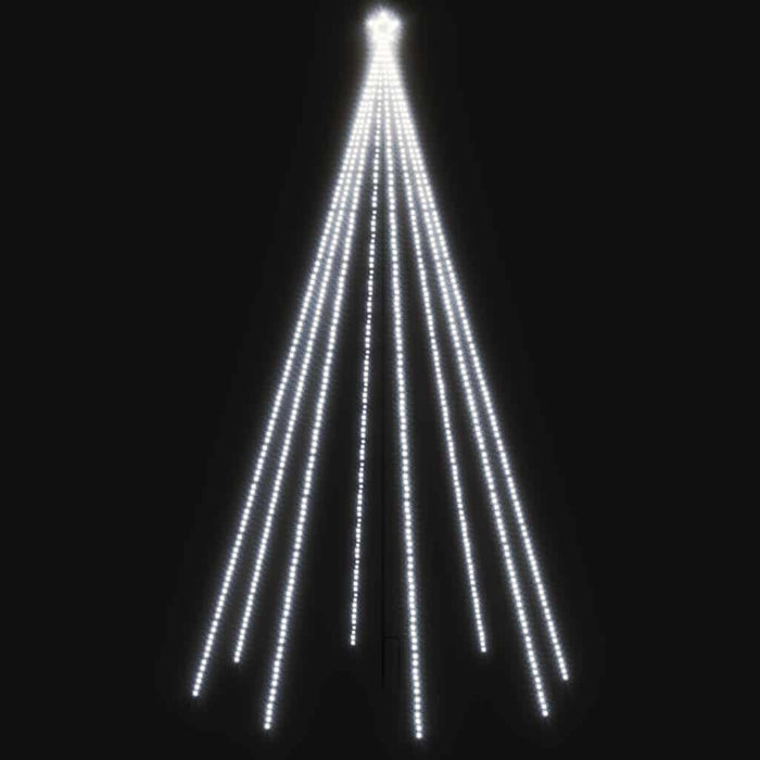 Cascadă lumini pom Crăciun interior/exterior 400 LED-uri 2,5 m - WALTI WALTI