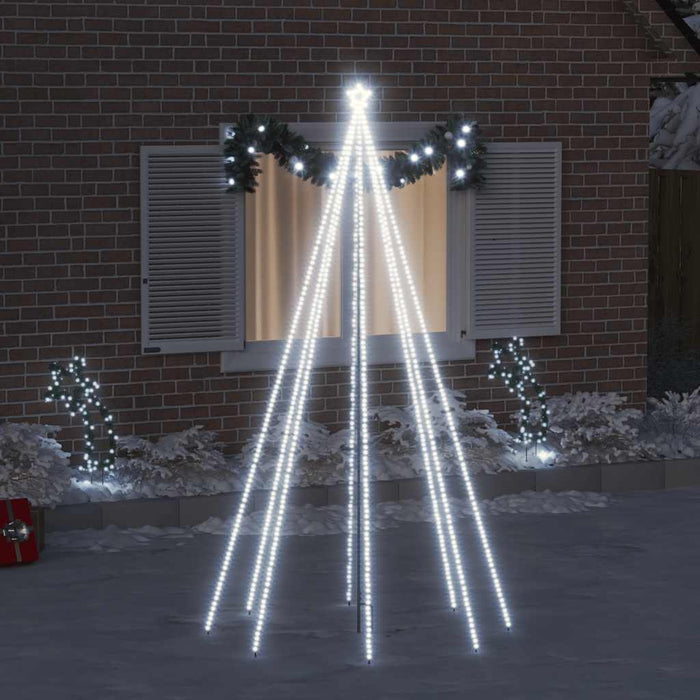 Cascadă lumini pom Crăciun interior/exterior 400 LED-uri 2,5 m - WALTI WALTI