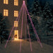 Pom de Crăciun LED Interioară Exterior 1300 LED-uri Colorate 8m - WALTI WALTI