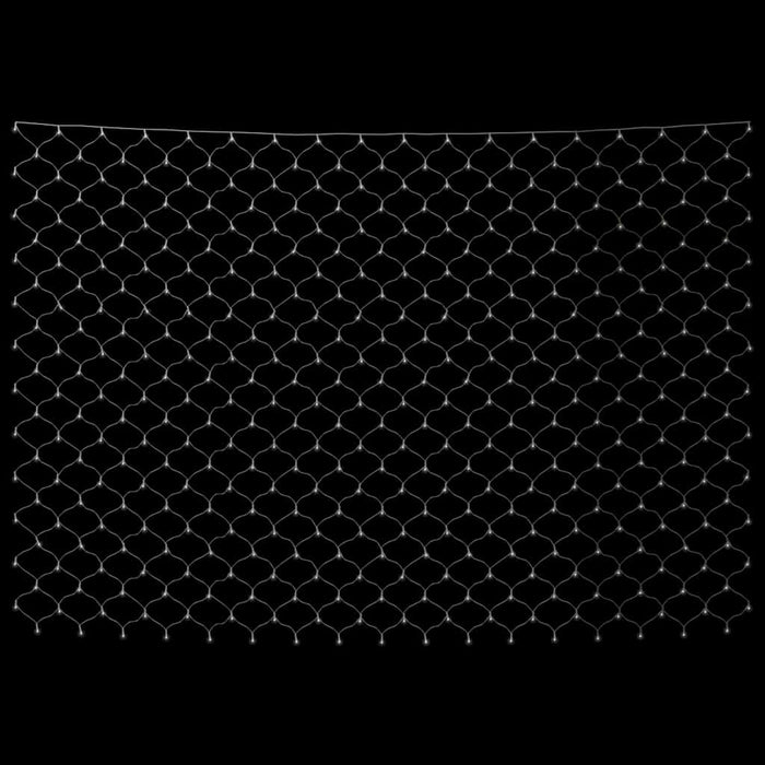 Plasă lumini de Crăciun 204 LED-uri, alb rece, 3x2 m, int./ext. - WALTI WALTI