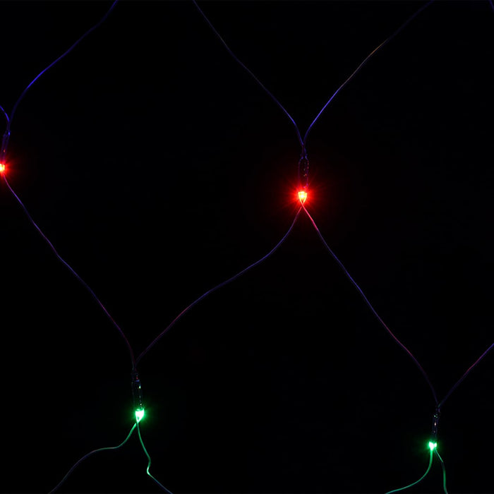 Plasă lumini de Crăciun 204 LED-uri colorată 3x2 m, int./ext. - WALTI WALTI