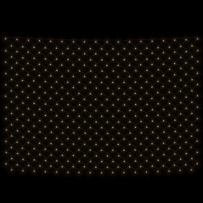 Plasă lumini de Crăciun alb cald 3x3m 306 LED interior/exterior - WALTI WALTI
