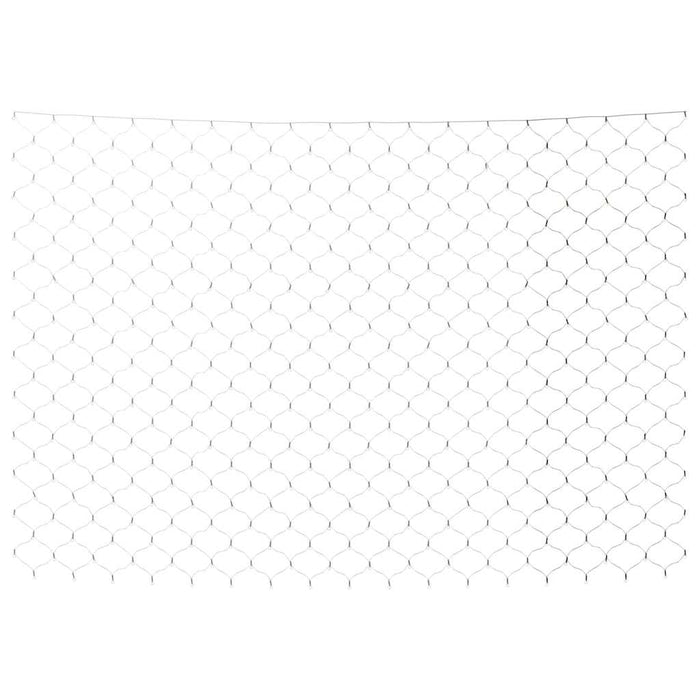 Plasă lumini de Crăciun, alb rece, 3x3 m, 306 LED-uri, int/ext - WALTI WALTI