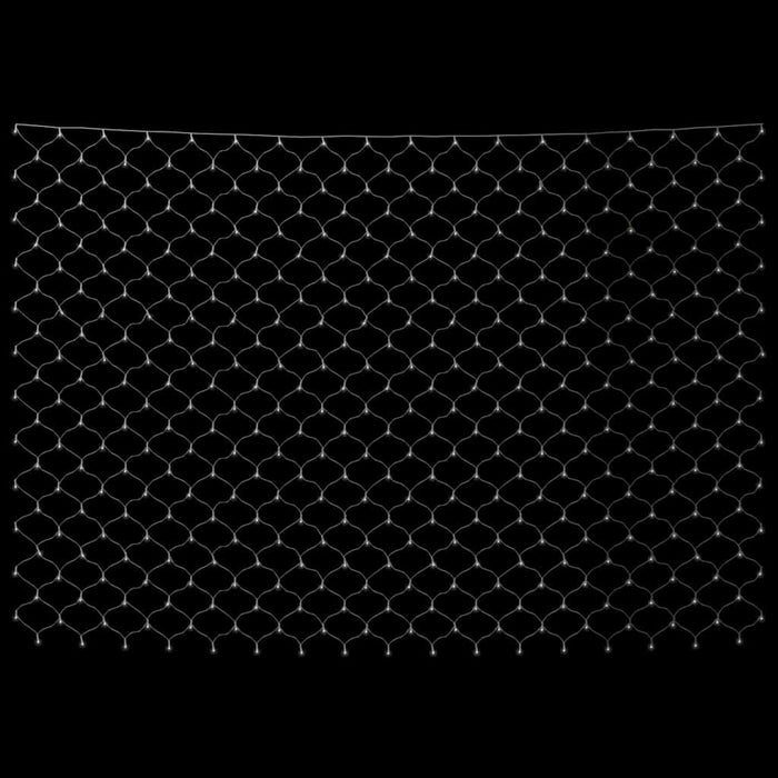Plasă lumini de Crăciun, alb rece, 3x3 m, 306 LED-uri, int/ext - WALTI WALTI