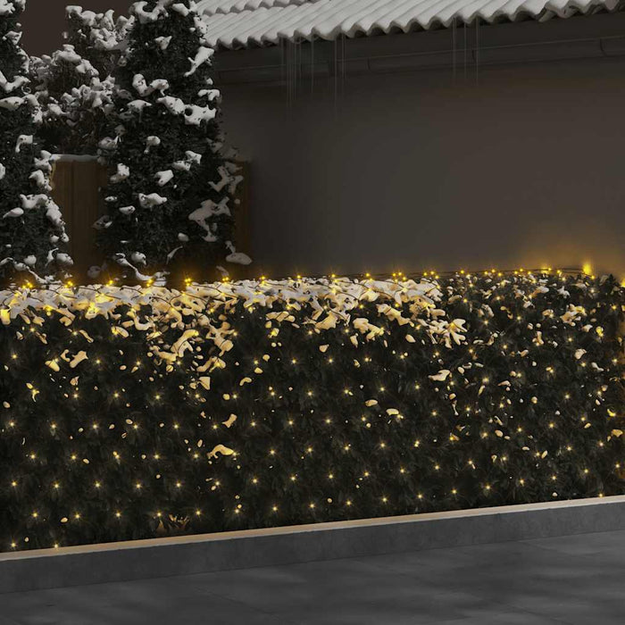 Plasă lumini Crăciun alb cald 4x4 m 544 LED interior/exterior - WALTI WALTI
