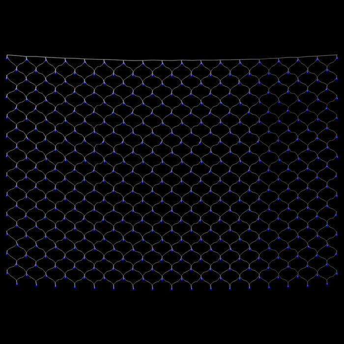 Plasă lumini Crăciun, albastru, 4x4 m 544 LED interior/exterior - WALTI WALTI