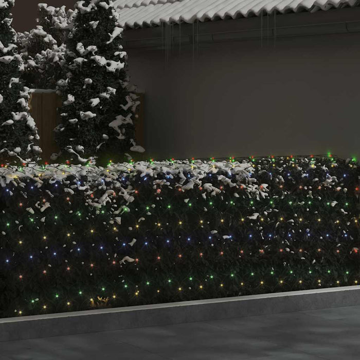 Plasă lumini Crăciun multicolor 4x4 m 544 LED interior/exterior - WALTI WALTI