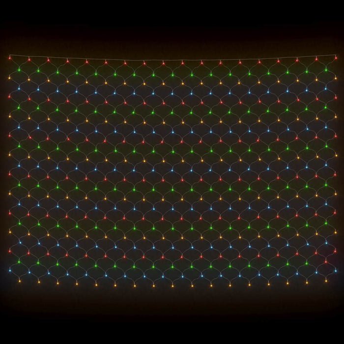 Plasă lumini Crăciun multicolor 4x4 m 544 LED interior/exterior - WALTI WALTI