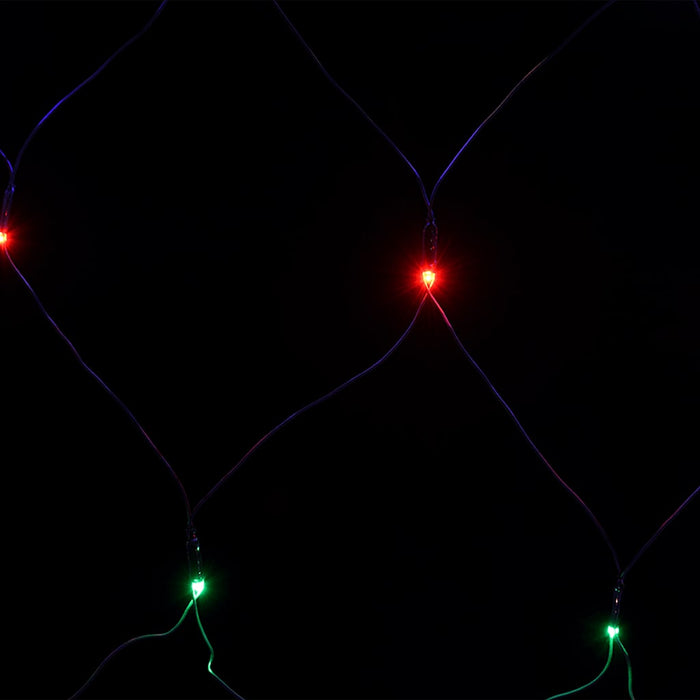Plasă lumini Crăciun multicolor 4x4 m 544 LED interior/exterior - WALTI WALTI