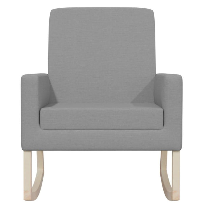 Scaun balansoar, gri deschis, material textil - WALTI WALTI