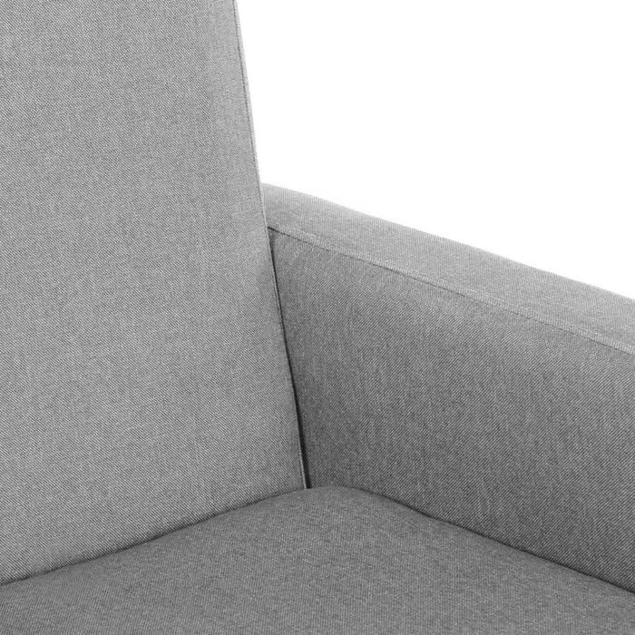 Scaun balansoar, gri deschis, material textil - WALTI WALTI