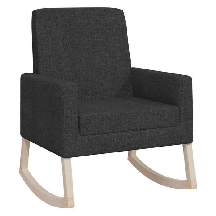 Scaun balansoar, negru, material textil - WALTI WALTI