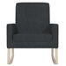 Scaun balansoar, negru, material textil - WALTI WALTI