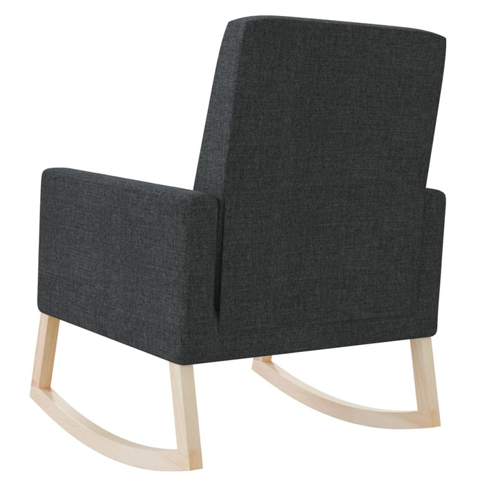 Scaun balansoar, negru, material textil - WALTI WALTI