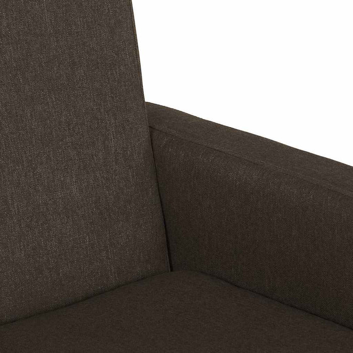 Scaun balansoar, maro închis, material textil WALTI