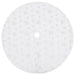 Covor fustă brad Crăciun de lux, alb, 150 cm, blană artificială - WALTI WALTI