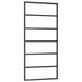 Ușă glisantă, negru, 90x205 cm, sticlă ESG și aluminiu - WALTI WALTI