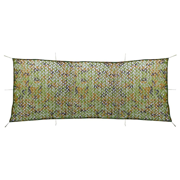 Plasă de camuflaj cu geantă de depozitare, verde, 1,5x5 m - WALTI WALTI