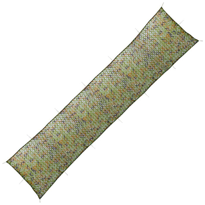 Plasă de camuflaj cu geantă de depozitare, verde, 1,5x6 m - WALTI WALTI